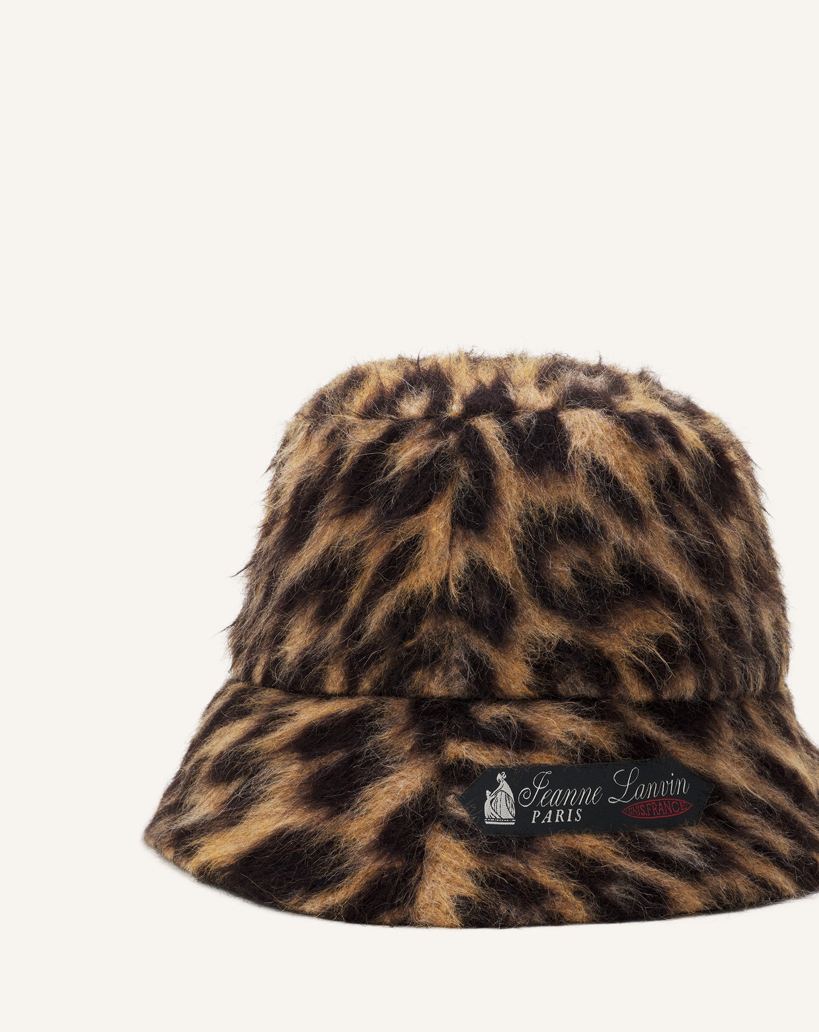LEOPARD PRINT REVERSIBLE BUCKET HAT - Image 4