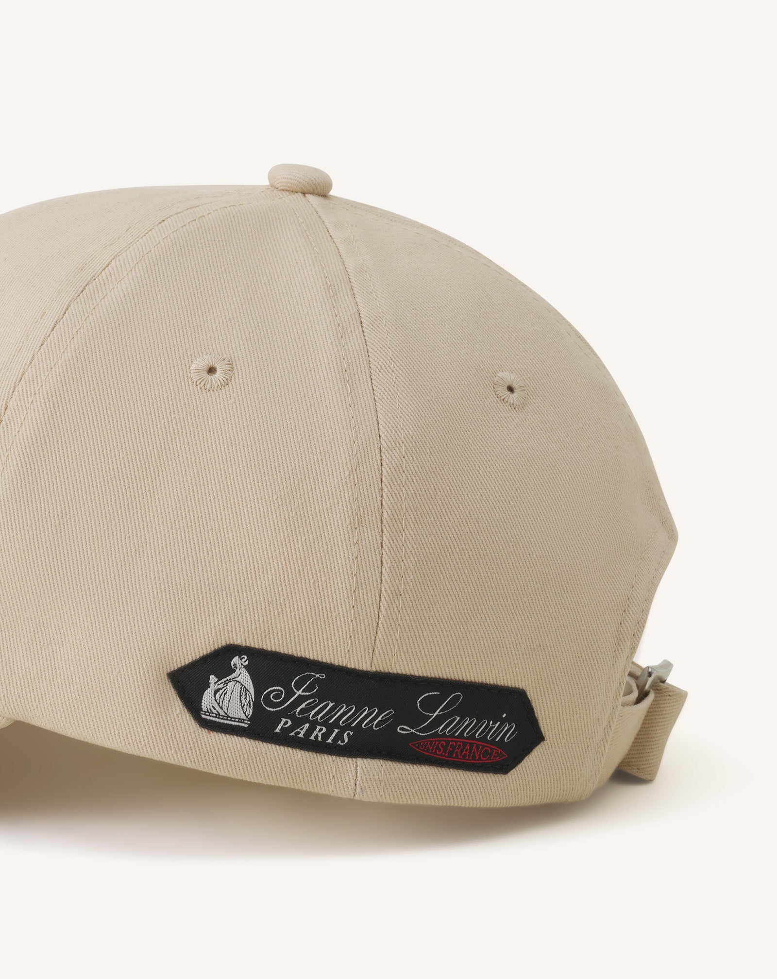 LANVIN SIGNATURE COTTON CAP - Image 4