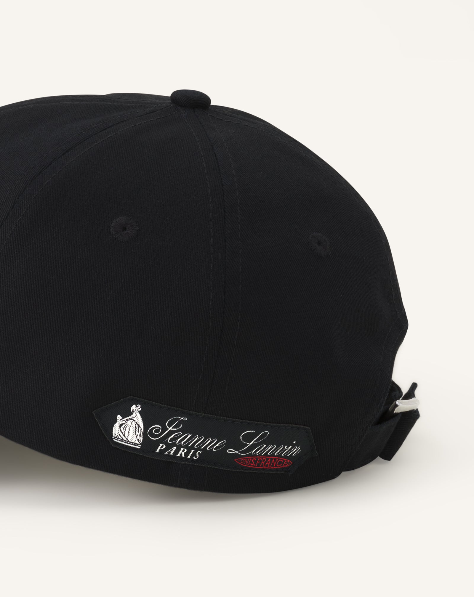 LANVIN SIGNATURE COTTON CAP - Image 5