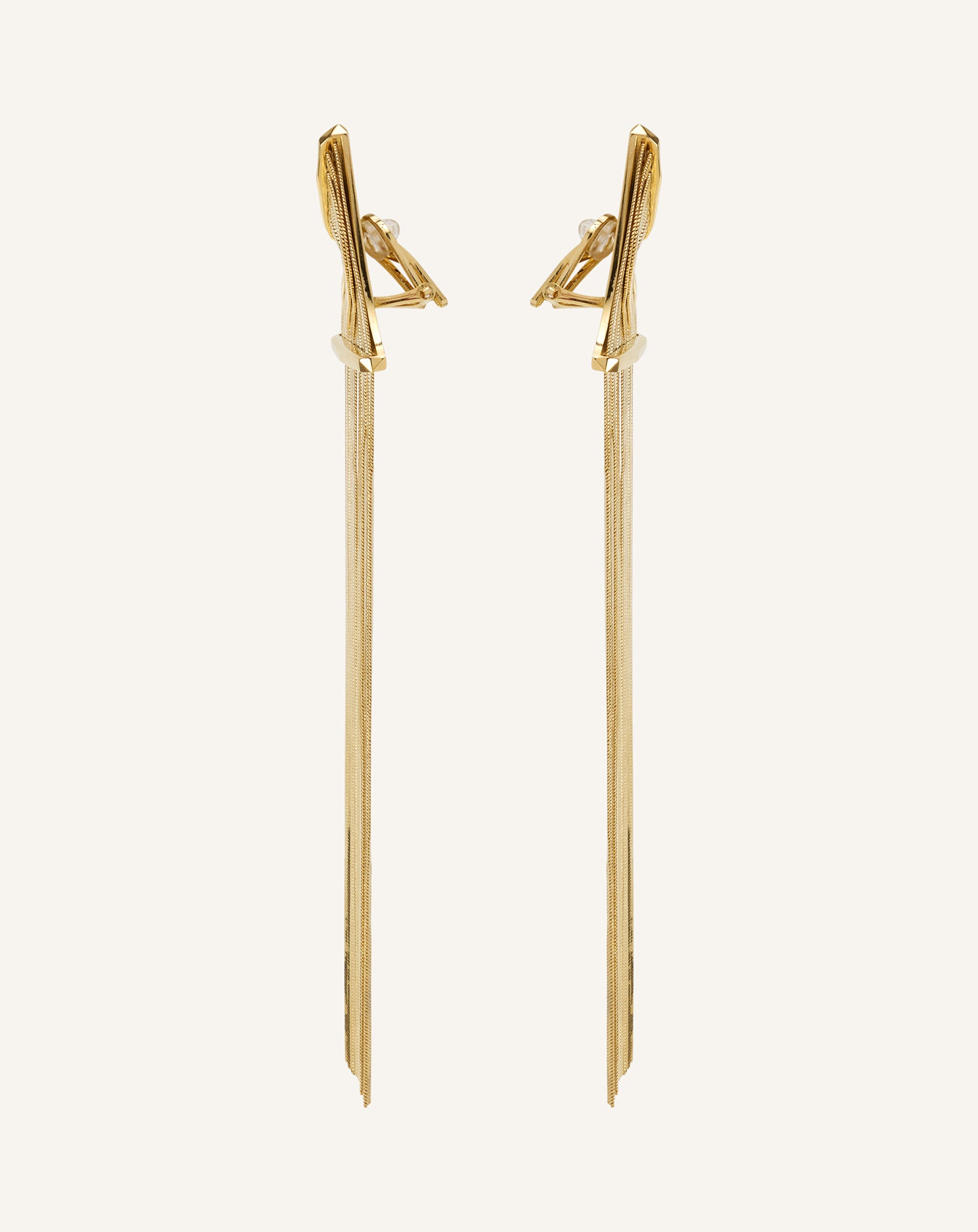 LANVIN CHAIN EARRINGS - Image 3