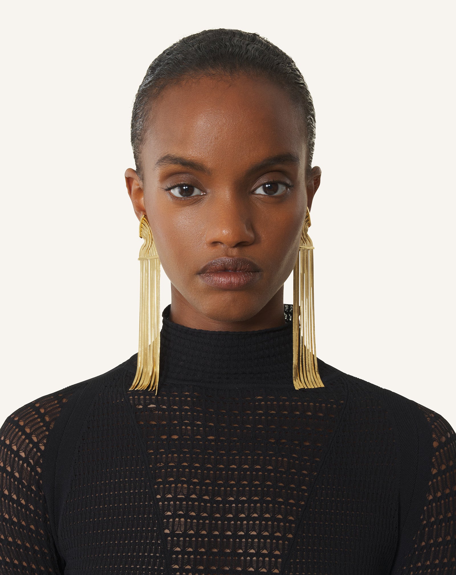 LANVIN CHAIN EARRINGS - Image 2