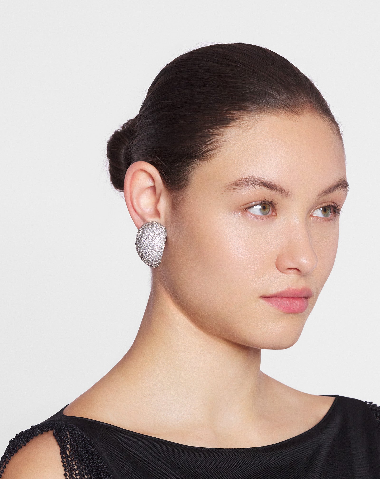 HAUTE SÉQUENCE RHINESTONE EARRINGS - Image 2