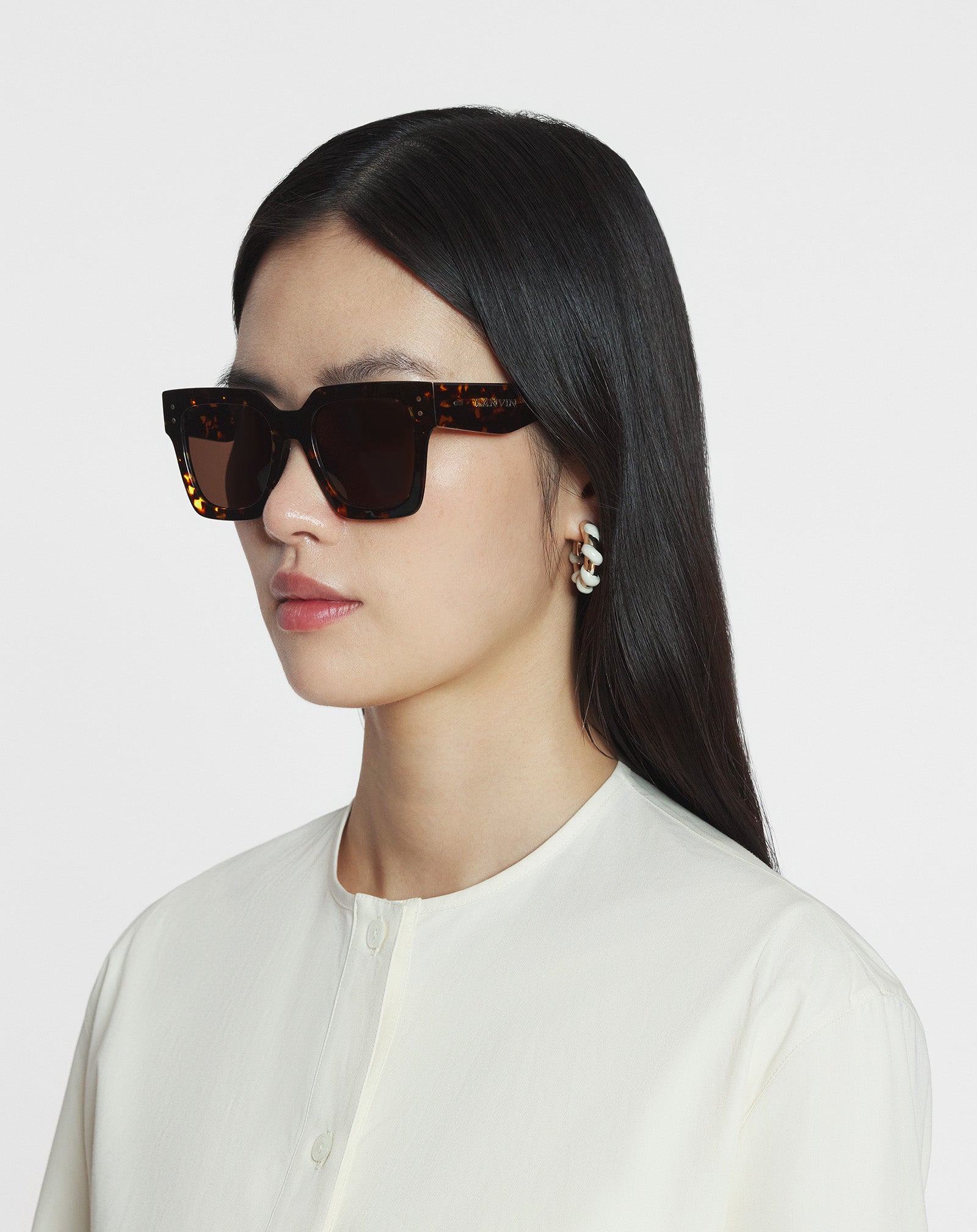 LUNETTES MAXI RECTANGLE LANVIN SIGNATURE - Image 2