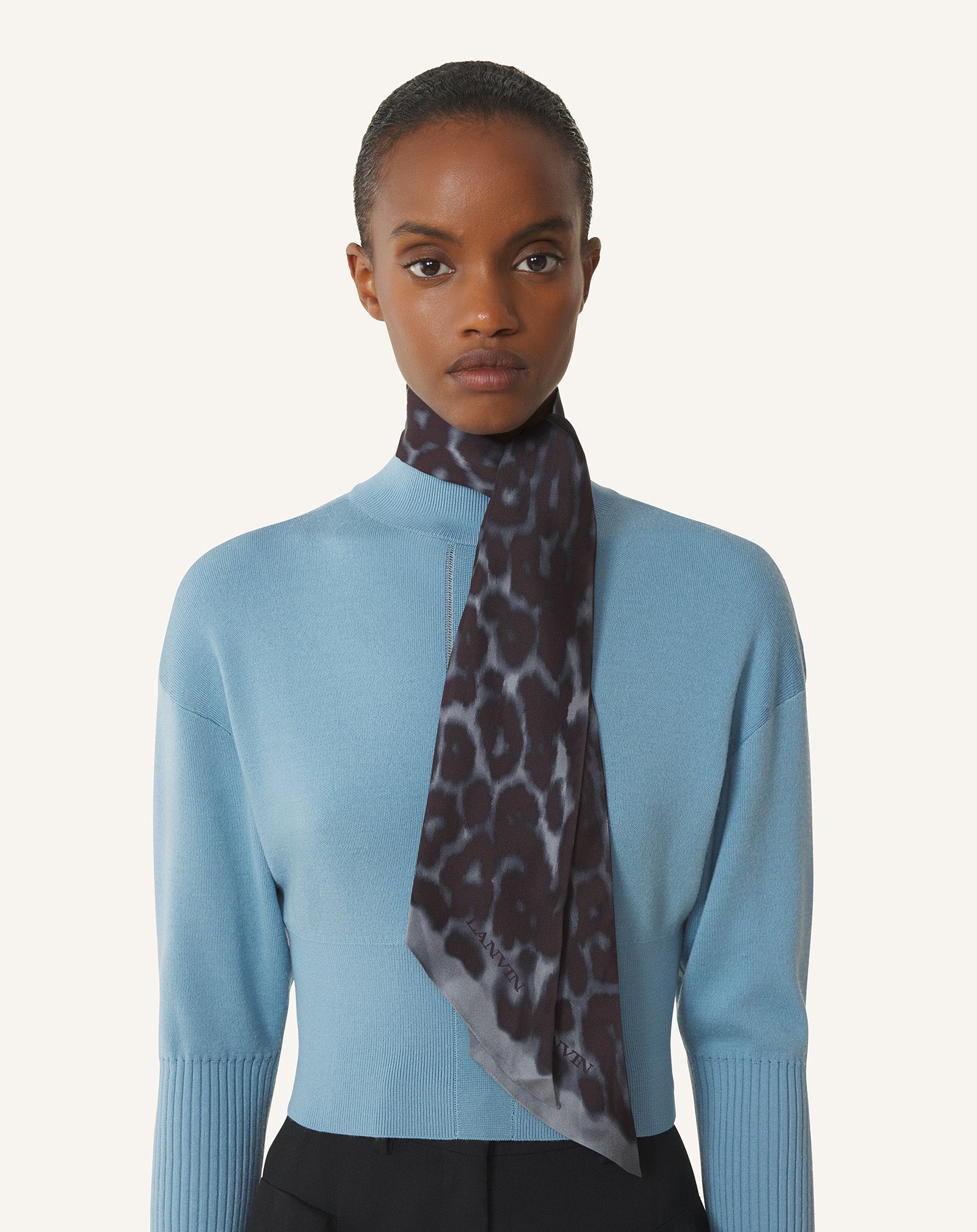 LEOPARD PRINT SILK TWILLY - Image 2