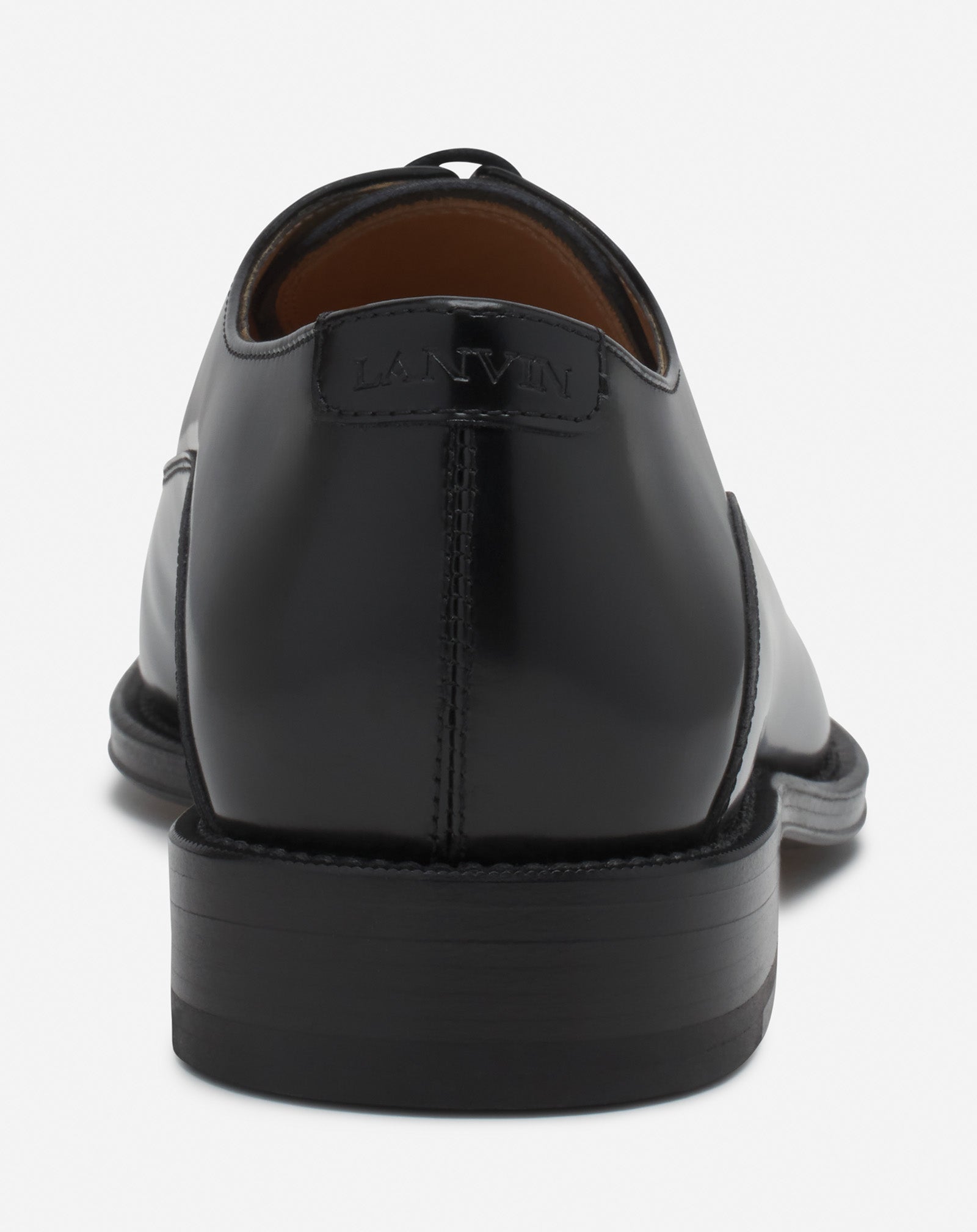 LANVIN SIGNATURE LEATHER OXFORD SHOES - Image 3