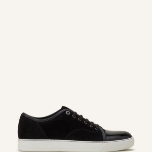 DBB1 SNEAKERS IN PATENT LEATHER AND SUEDE