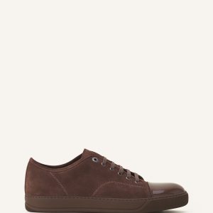 DBB1 SNEAKERS IN PATENT LEATHER AND SUEDE
