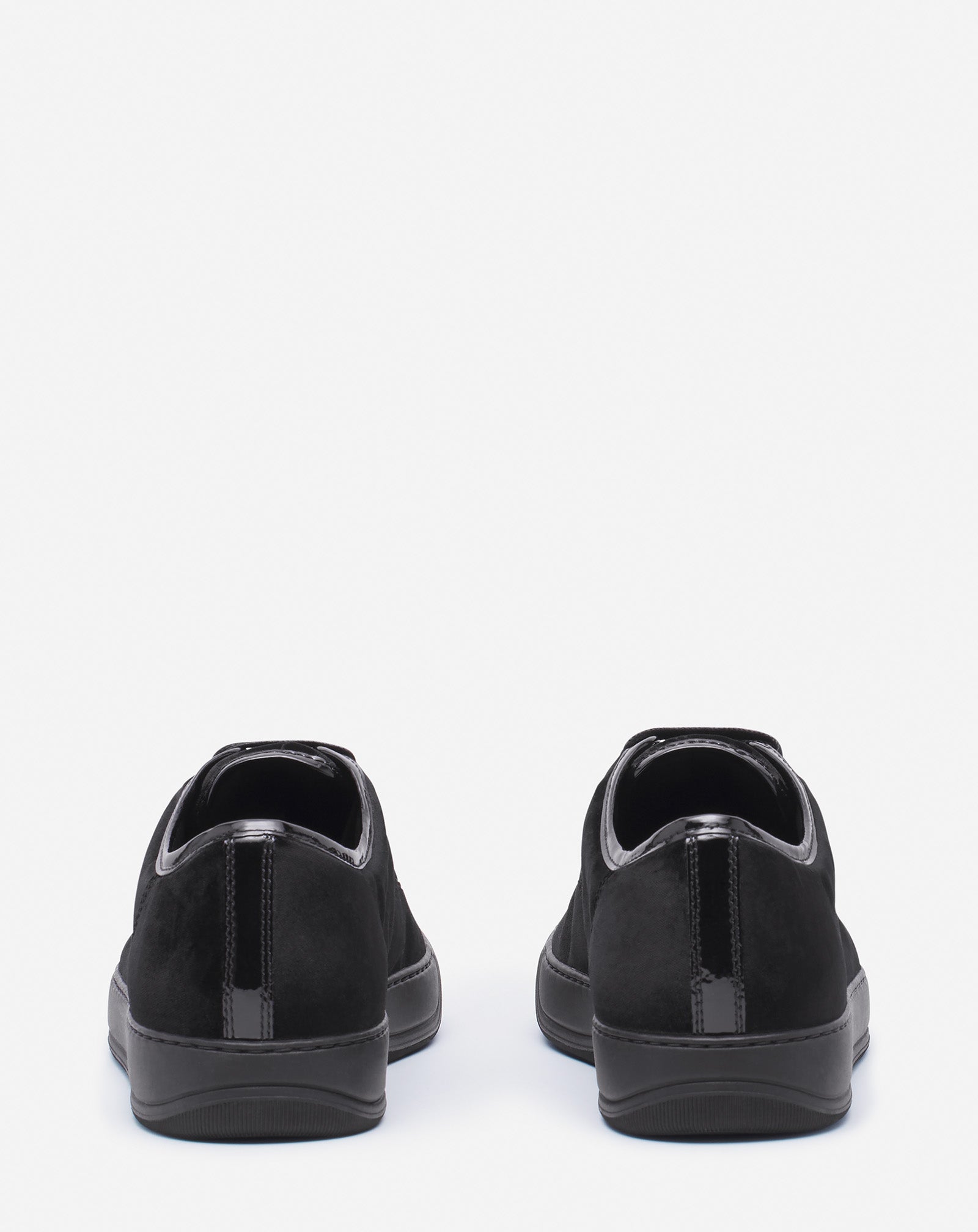 DBB1 SNEAKERS IN VELVET AND PATENT LEATHER - Image 4