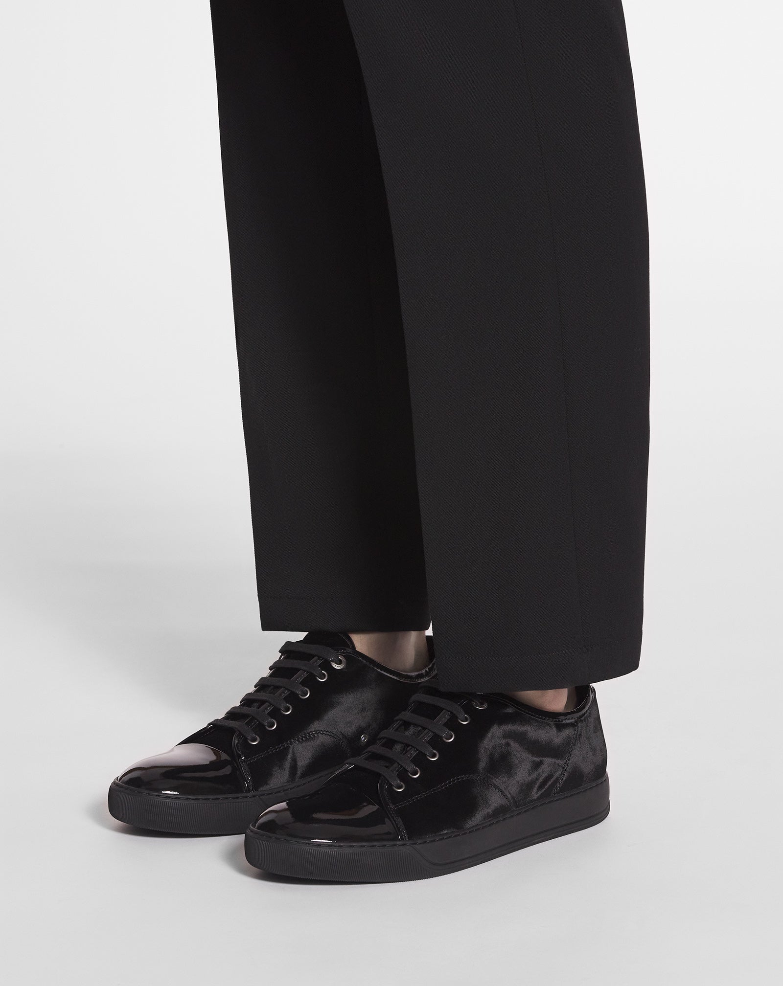 DBB1 SNEAKERS IN VELVET AND PATENT LEATHER - Image 6