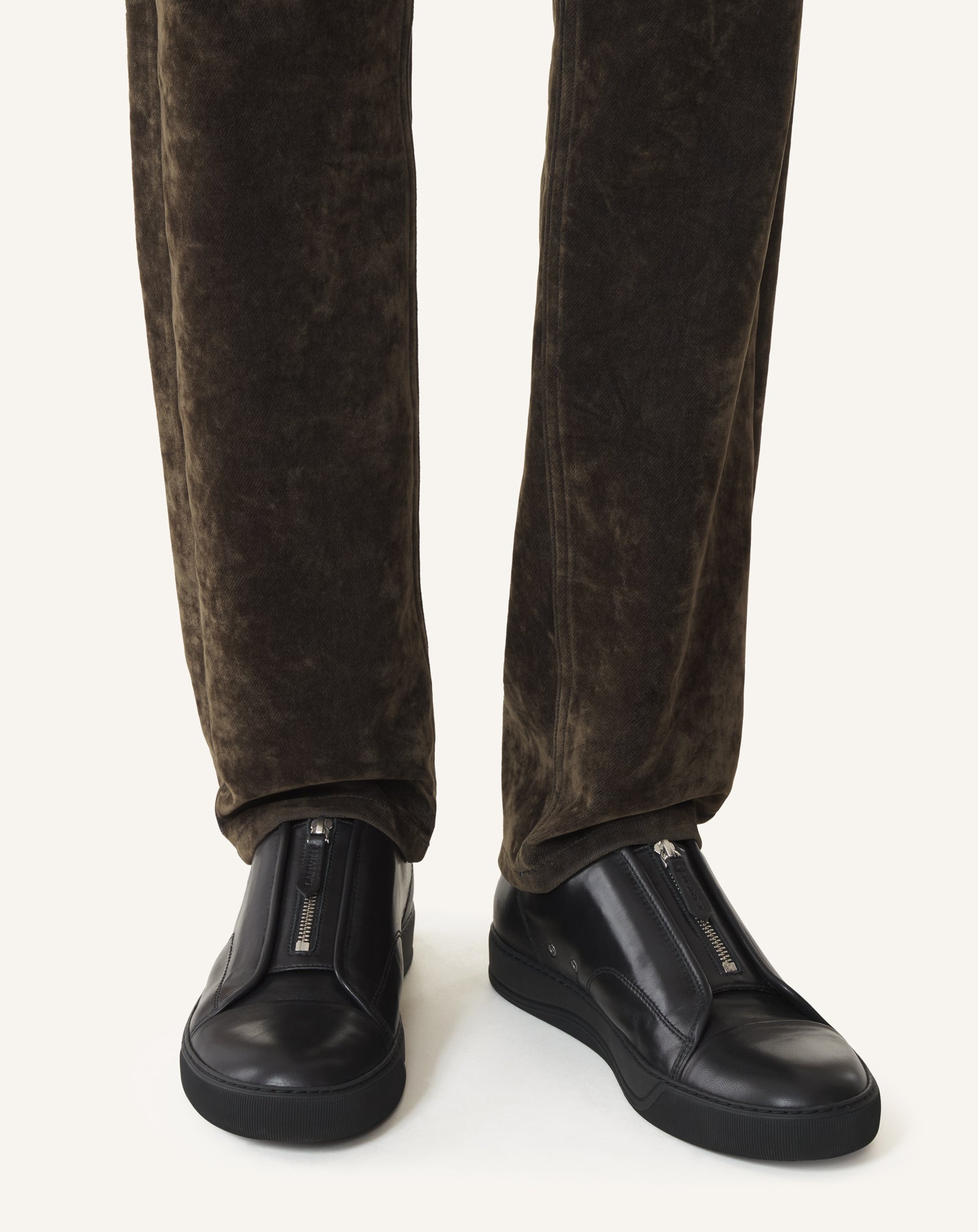 DBB1 ZIP SNEAKERS IN LEATHER - Image 7