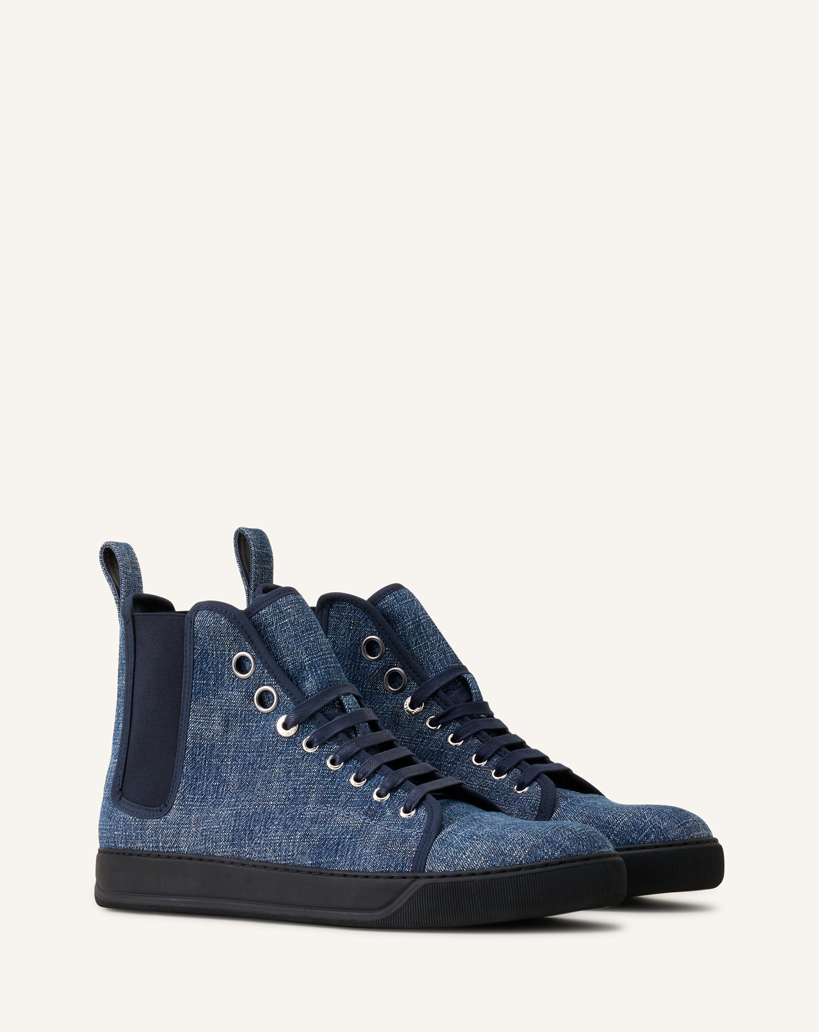 DBB1 SNEAKERS HIGH TOP IN DENIM - Image 2