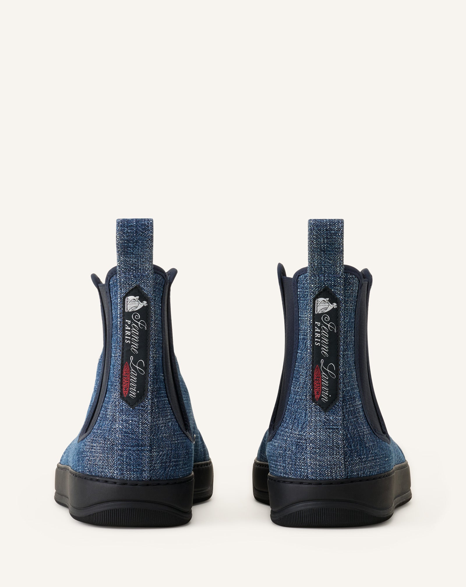 DBB1 SNEAKERS HIGH TOP IN DENIM - Image 3