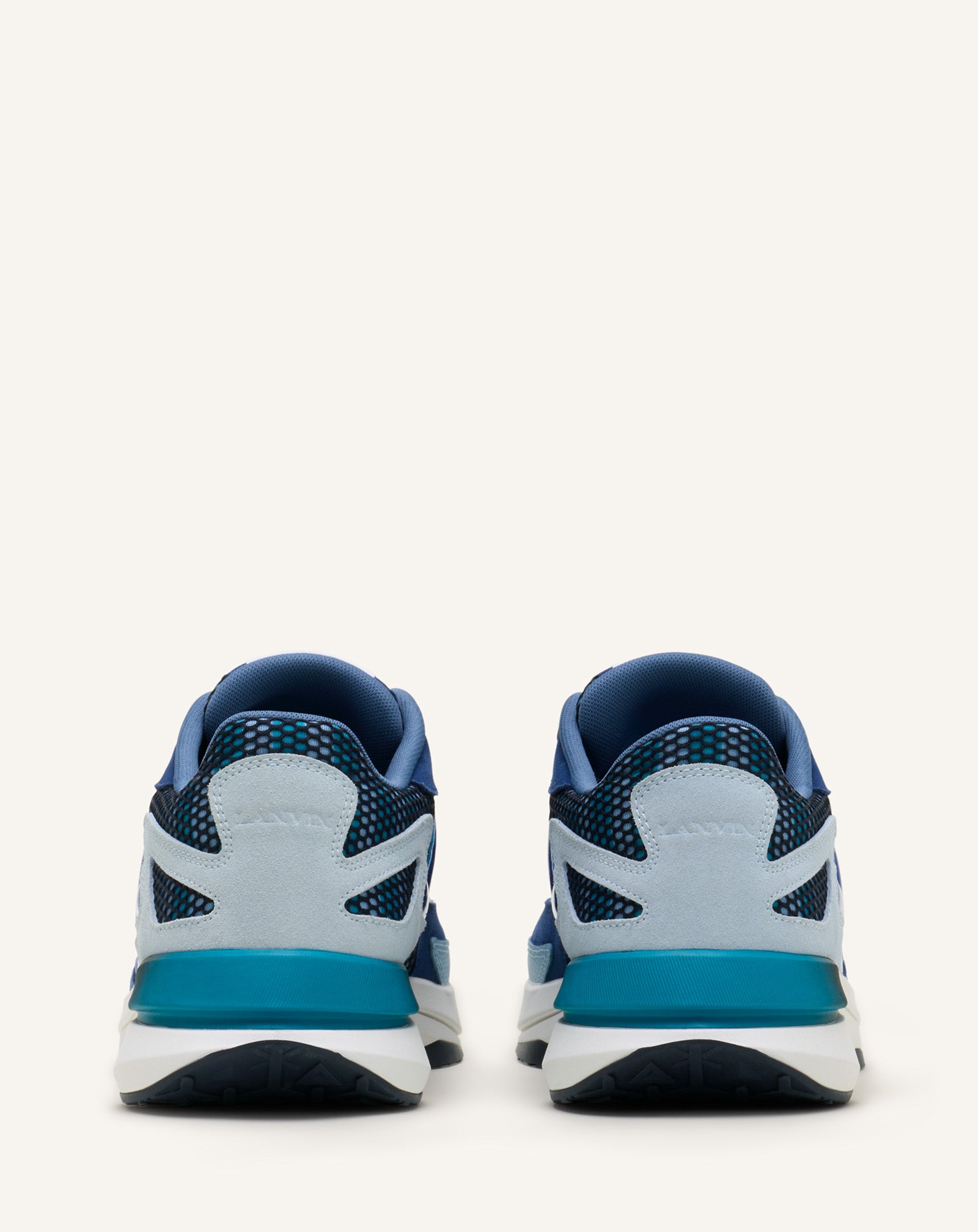 JLA SNEAKERS IN MESH AND METALLIC LEATHER - Image 3
