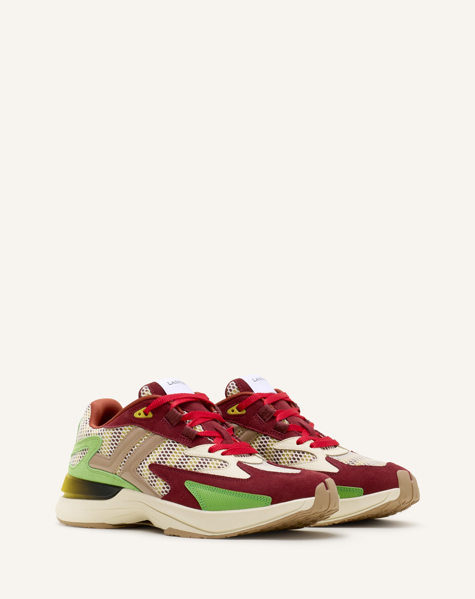 JLA SNEAKERS IN MESH AND METALLIC LEATHER - Image 2