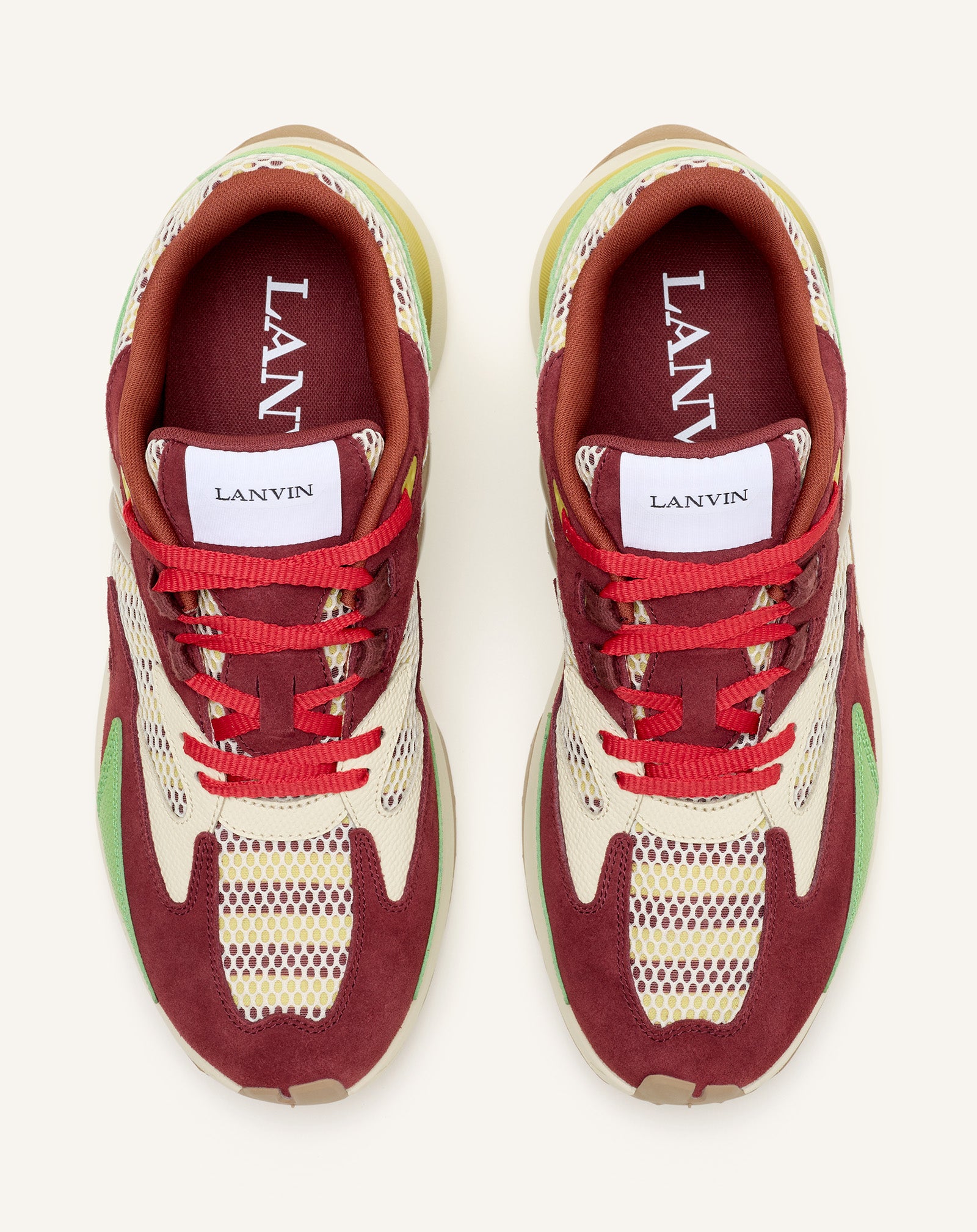 JLA SNEAKERS IN MESH AND METALLIC LEATHER - Image 4