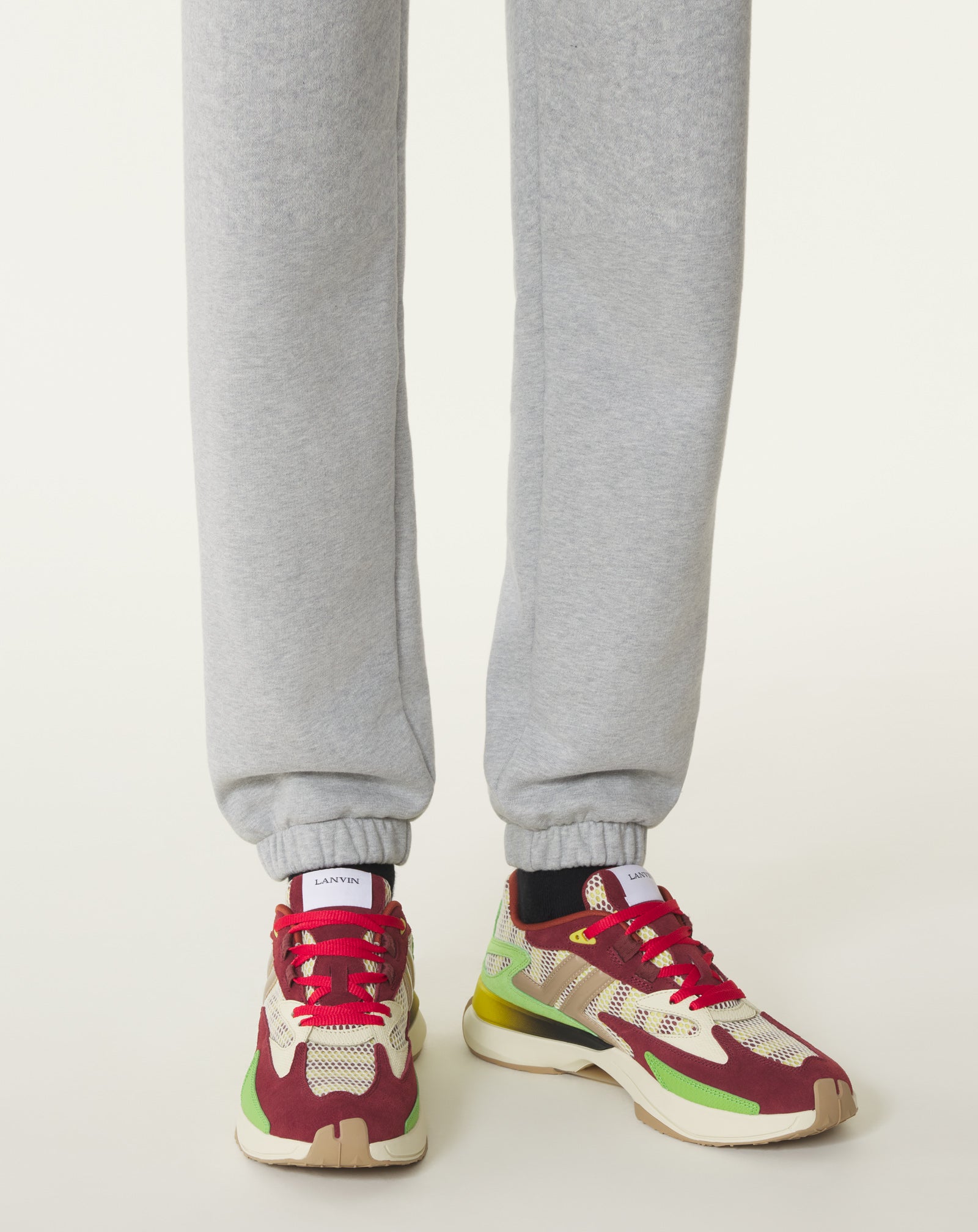 JLA SNEAKERS IN MESH AND METALLIC LEATHER - Image 7