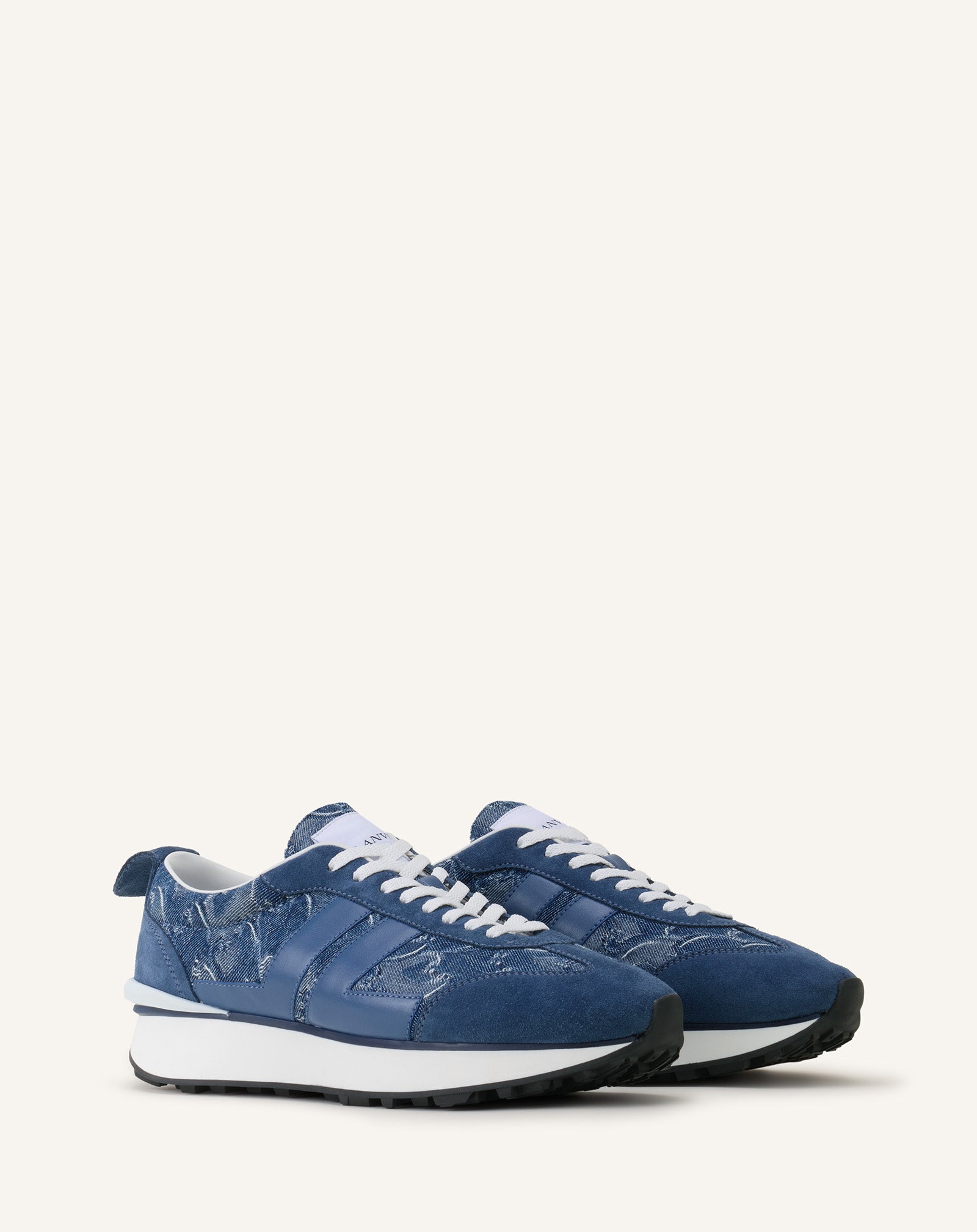 LUNAR YEAR BUMPR SNEAKERS IN DENIM - Image 2
