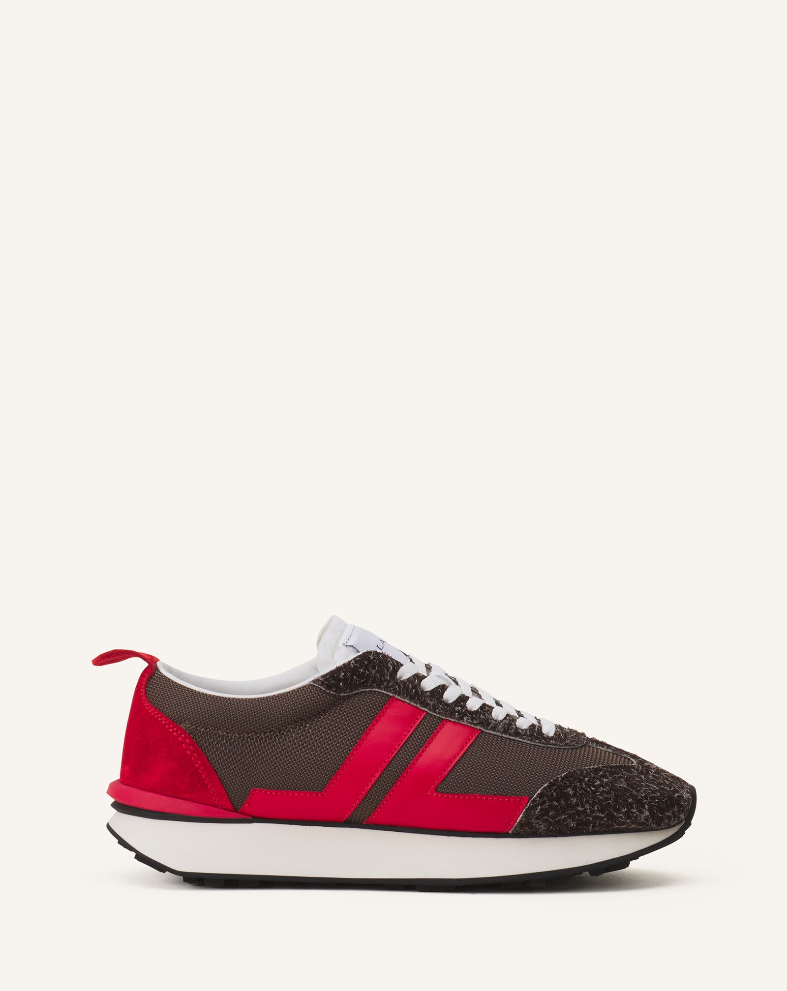 BUMPR SNEAKERS IN MESH AND BRUSHED SUEDE