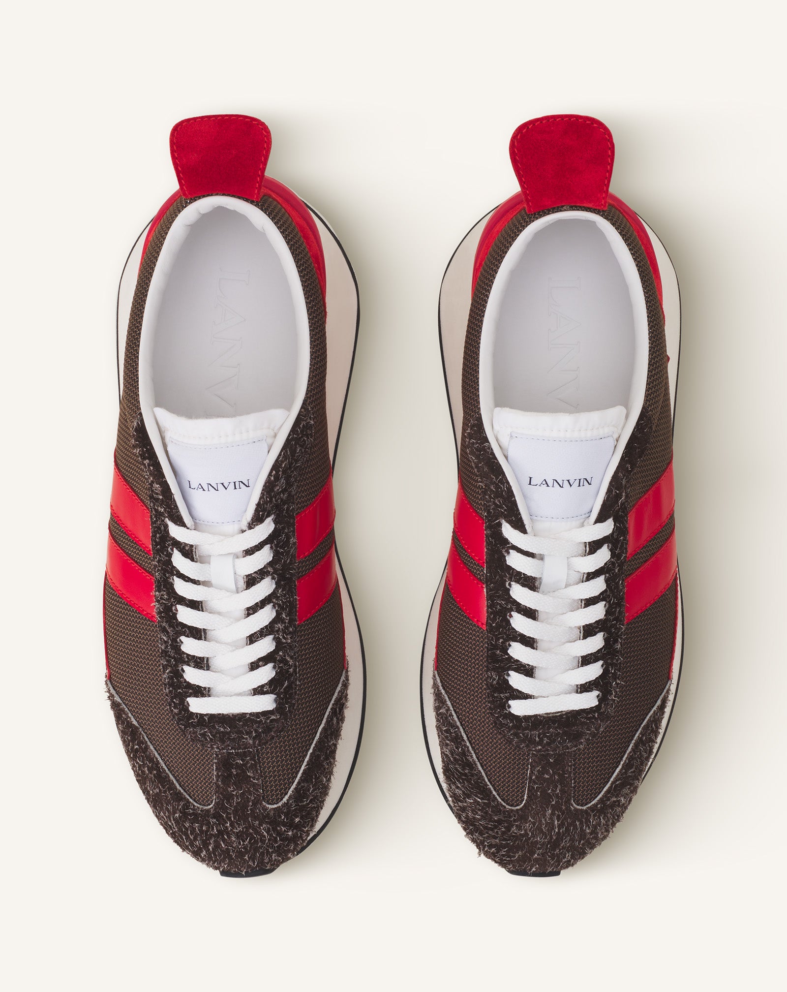 BUMPR SNEAKERS IN MESH AND BRUSHED SUEDE - Image 4