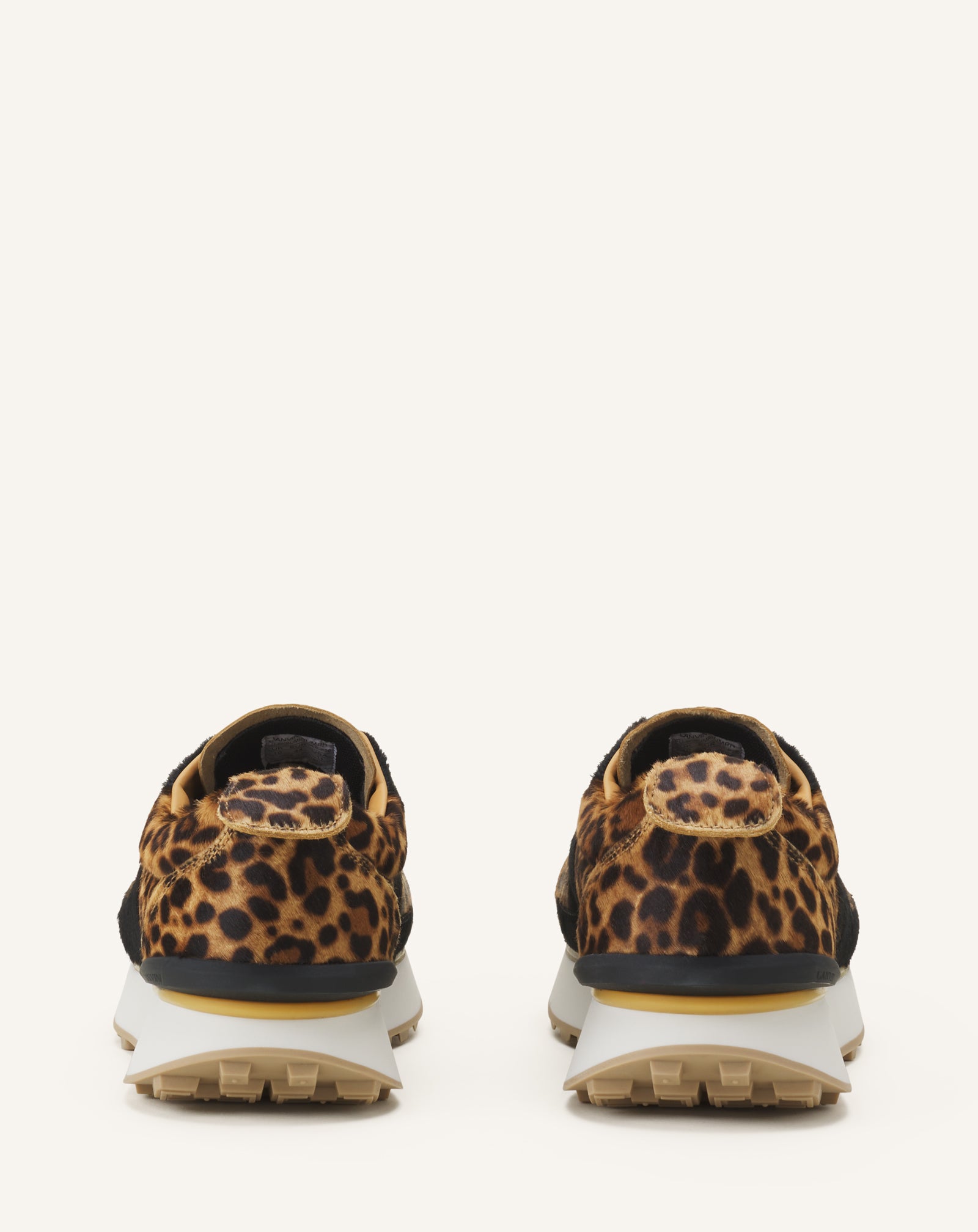 LEOPARD PRINT BUMPR SNEAKERS IN PONY - Image 3