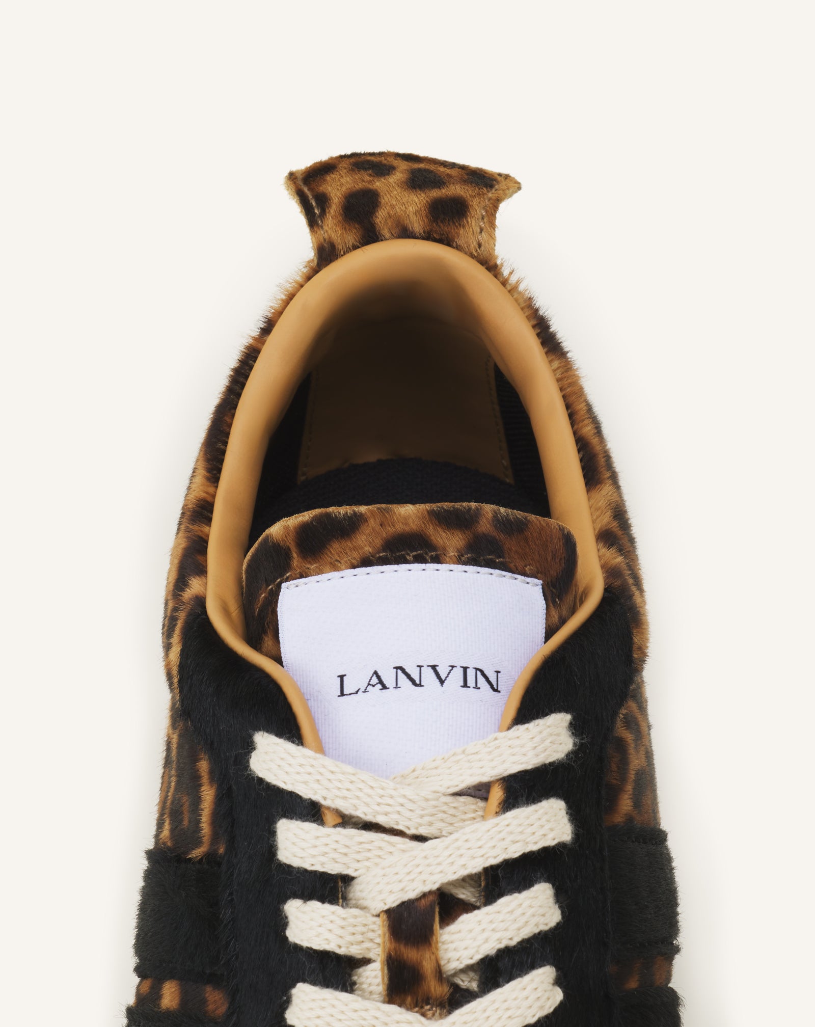LEOPARD PRINT BUMPR SNEAKERS IN PONY - Image 5