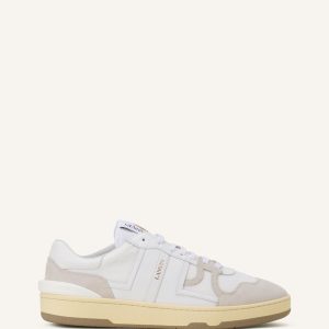 CLAY SNEAKERS IN MESH AND LEATHER