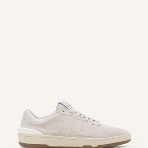CLAY SNEAKERS IN MESH AND LEATHER