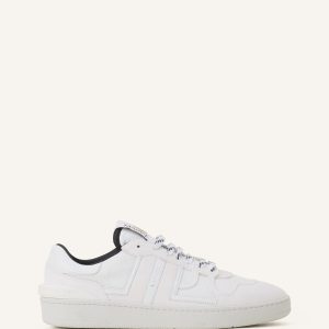 CLAY SNEAKERS IN MESH AND LEATHER