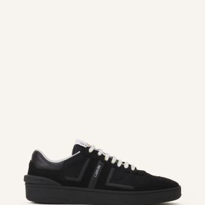 CLAY SNEAKERS IN MESH AND LEATHER