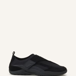 LNV1 SNEAKERS IN KNIT AND SUEDE