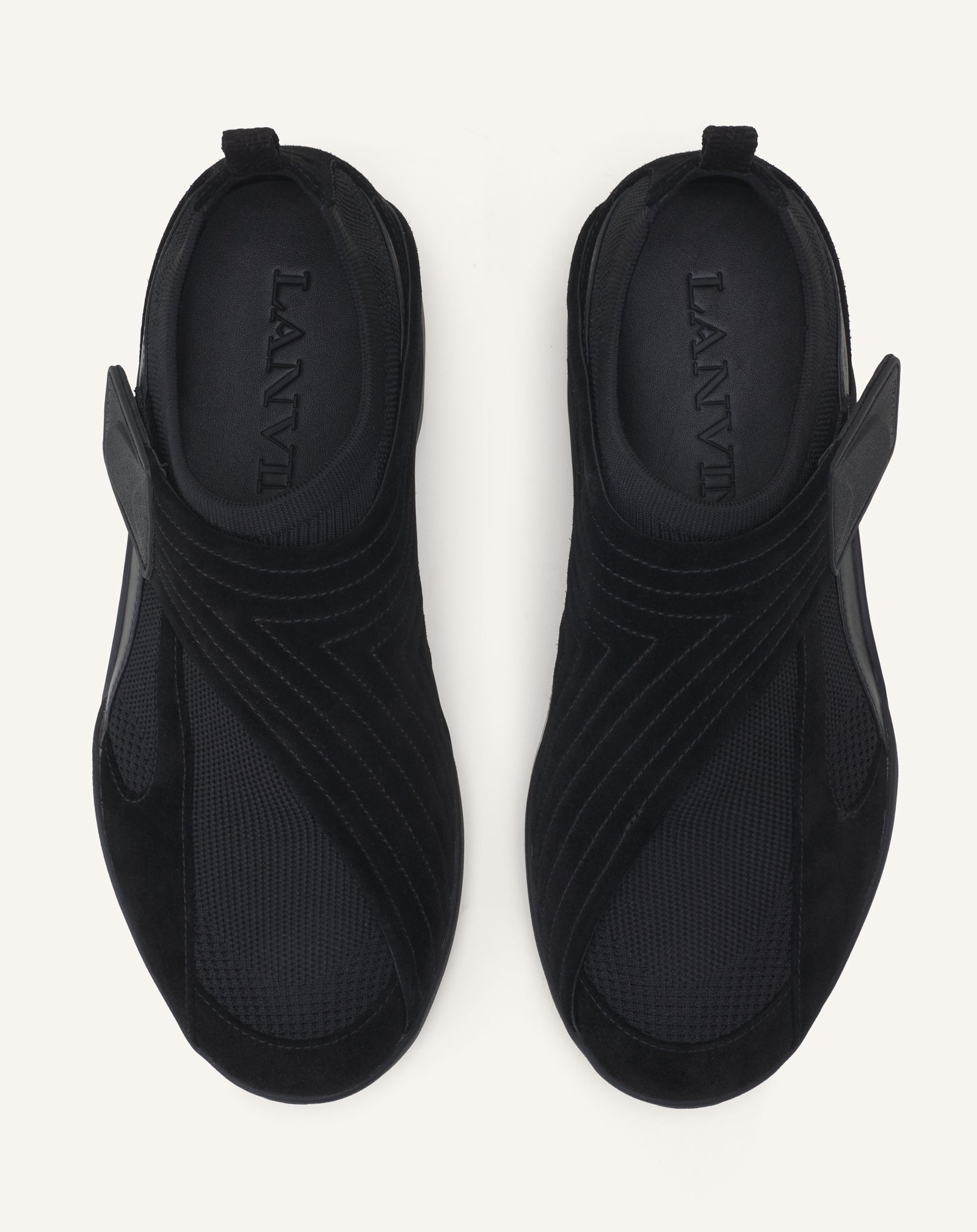 LNV1 SNEAKERS IN KNIT AND SUEDE - Image 4