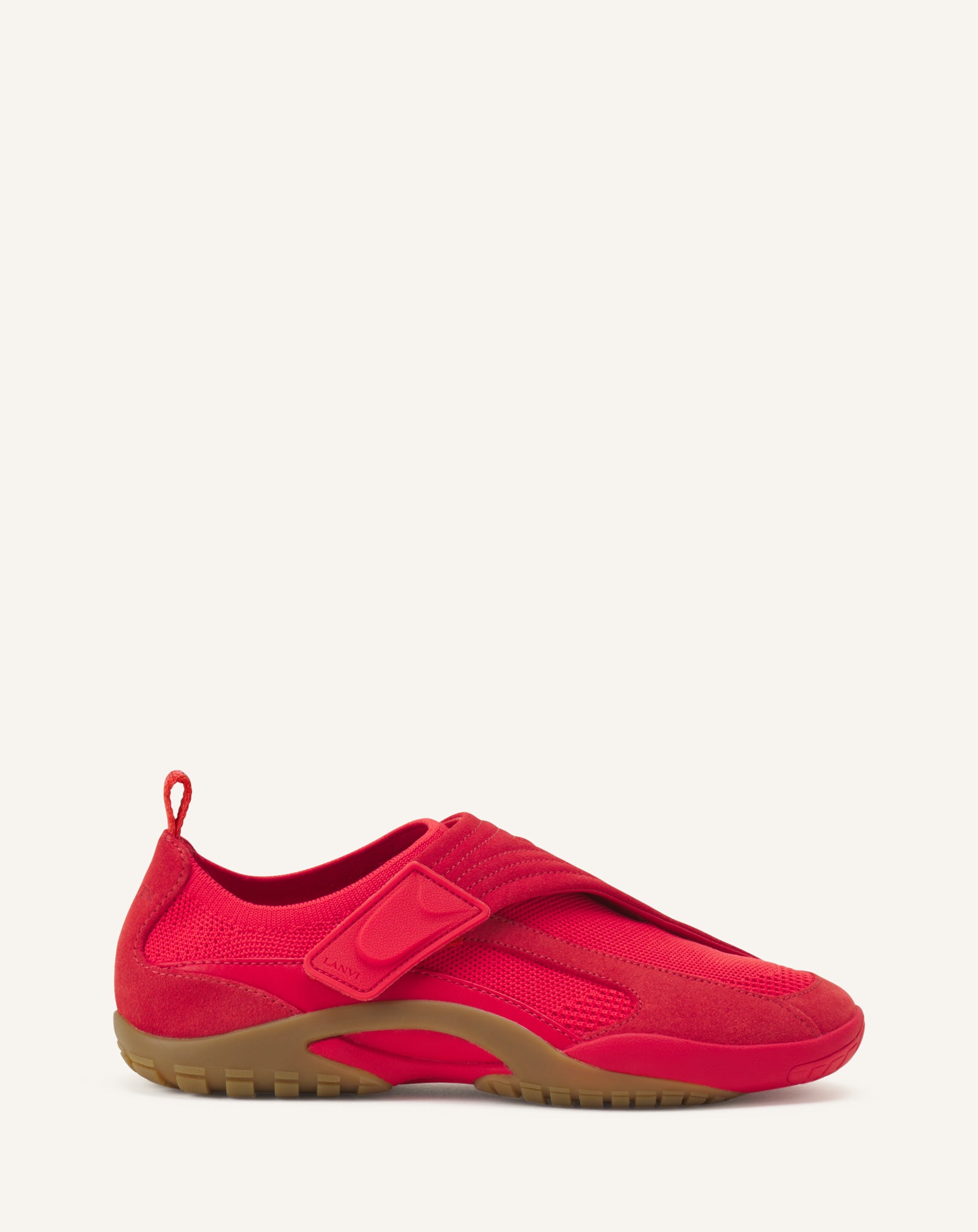 LNV1 SNEAKERS IN KNIT AND SUEDE