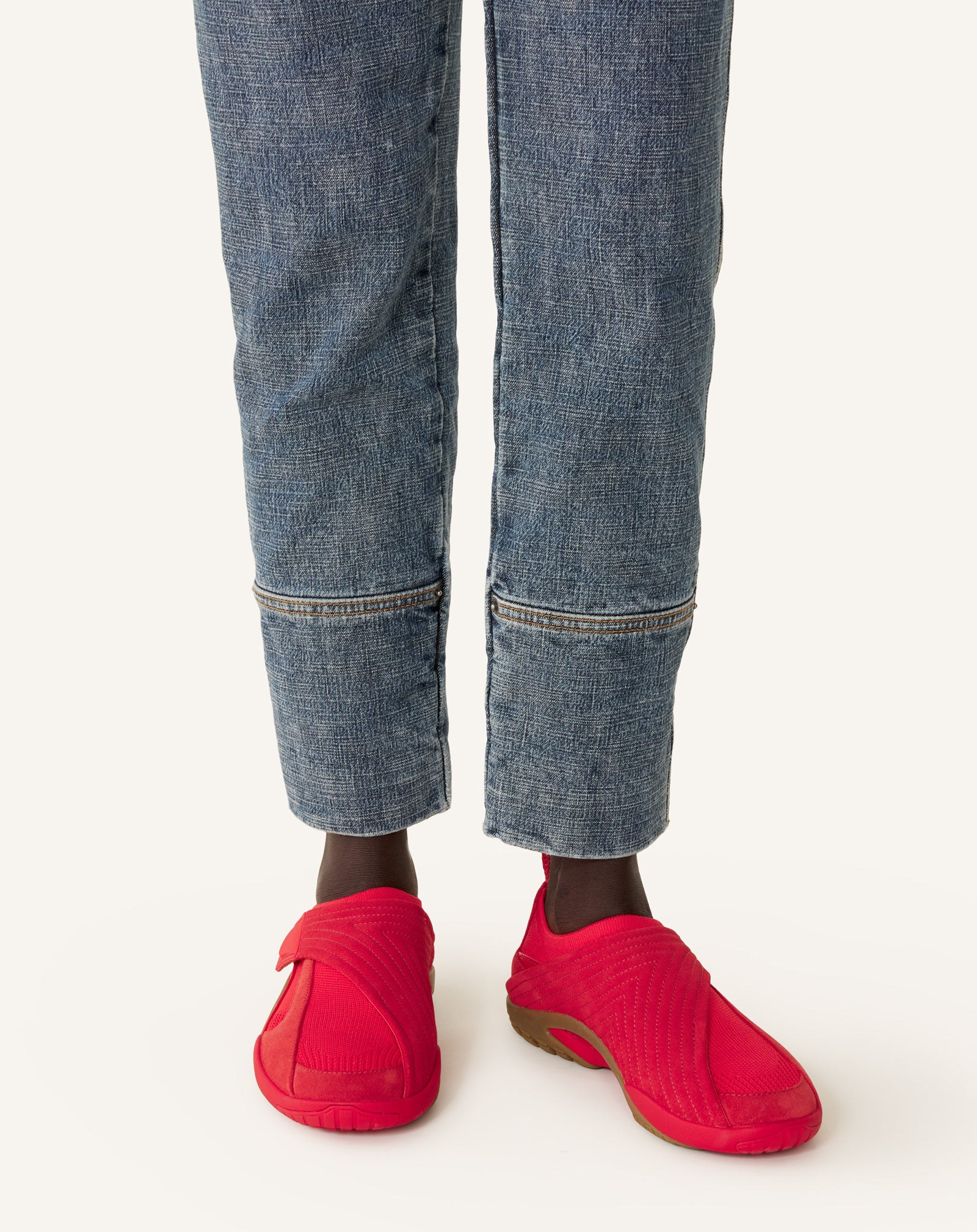 LNV1 SNEAKERS IN KNIT AND SUEDE - Image 8