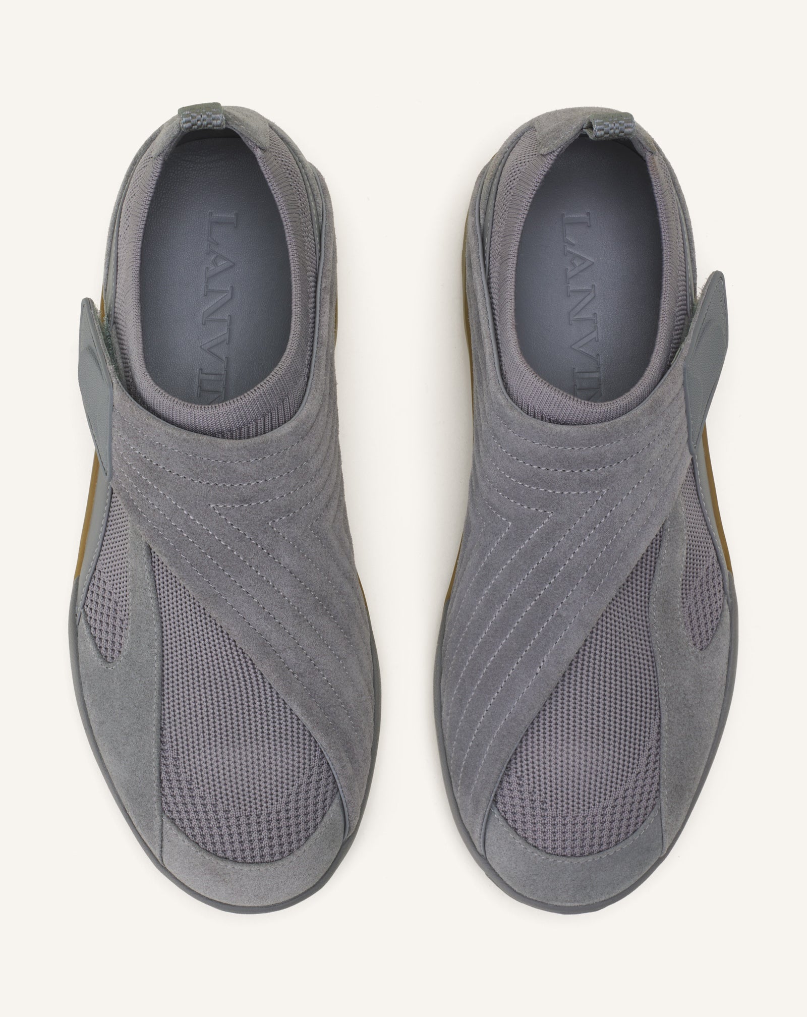 LNV1 SNEAKERS IN KNIT AND SUEDE - Image 4