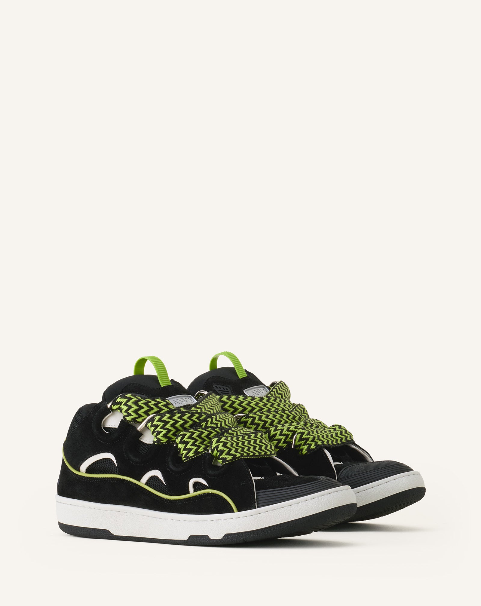 CURB SNEAKERS IN LEATHER - Image 2