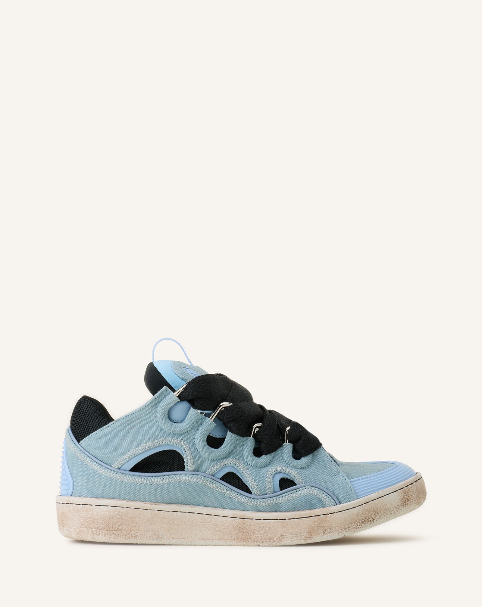 CURB SNEAKERS IN CANVAS