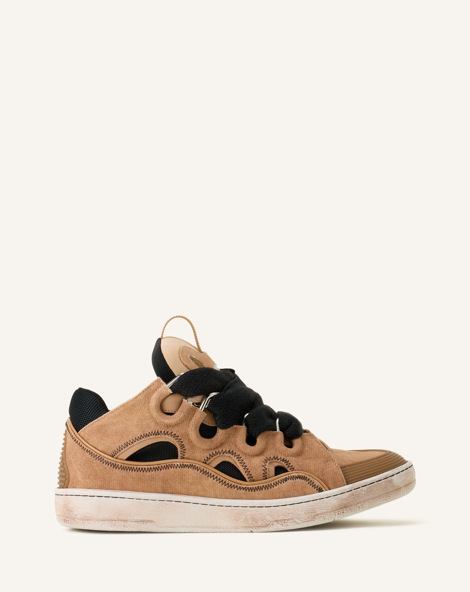 CURB SNEAKERS IN CANVAS