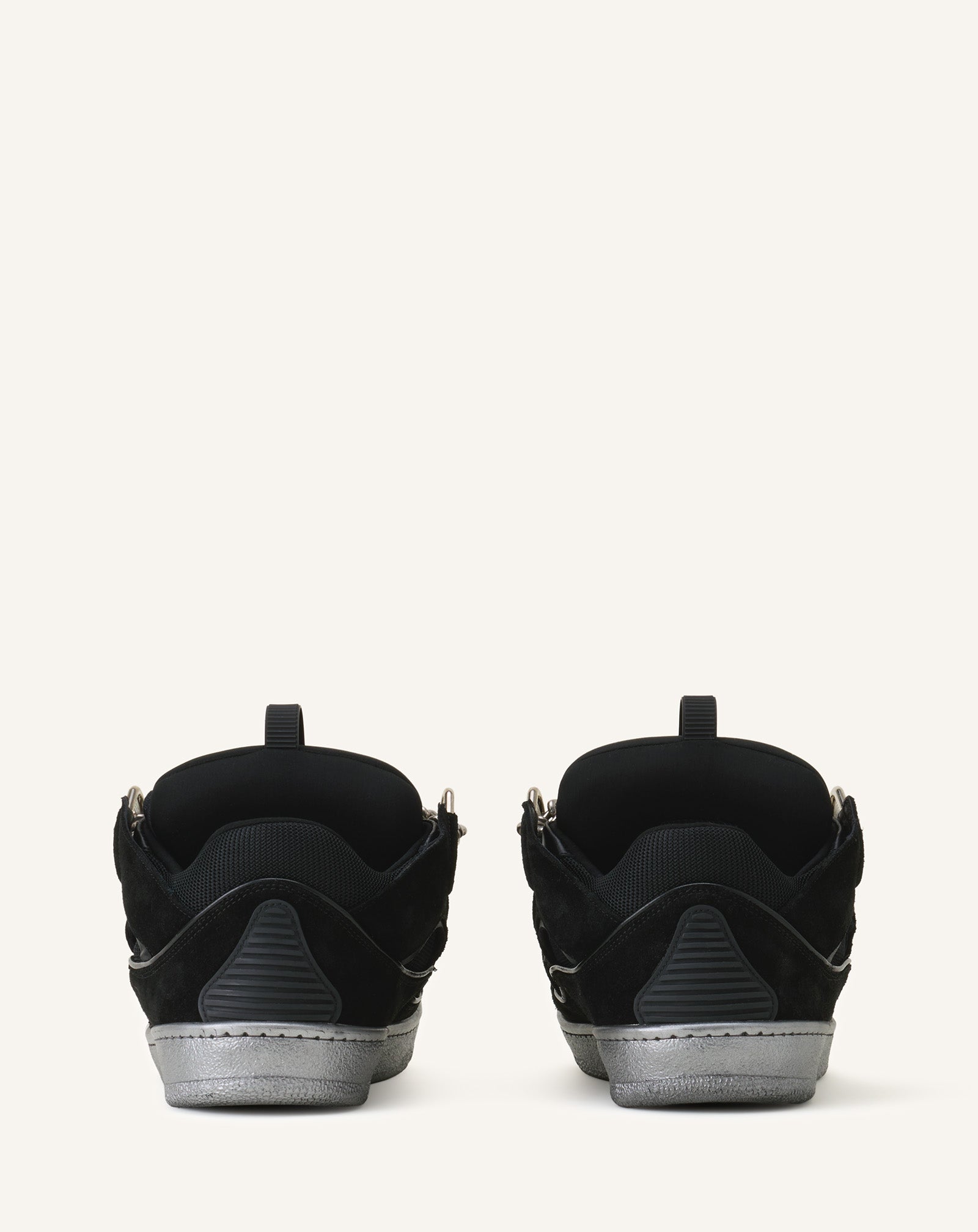 CURB SNEAKERS ID CHAIN IN SUEDE - Image 3