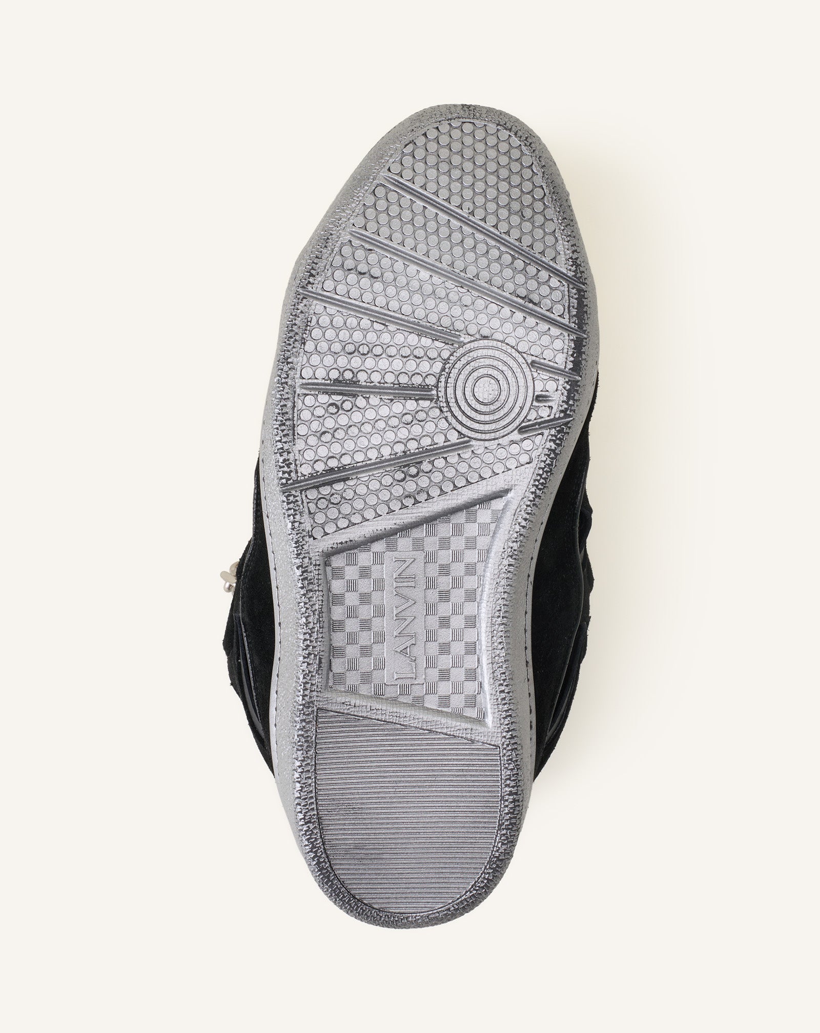 CURB SNEAKERS ID CHAIN IN SUEDE - Image 6
