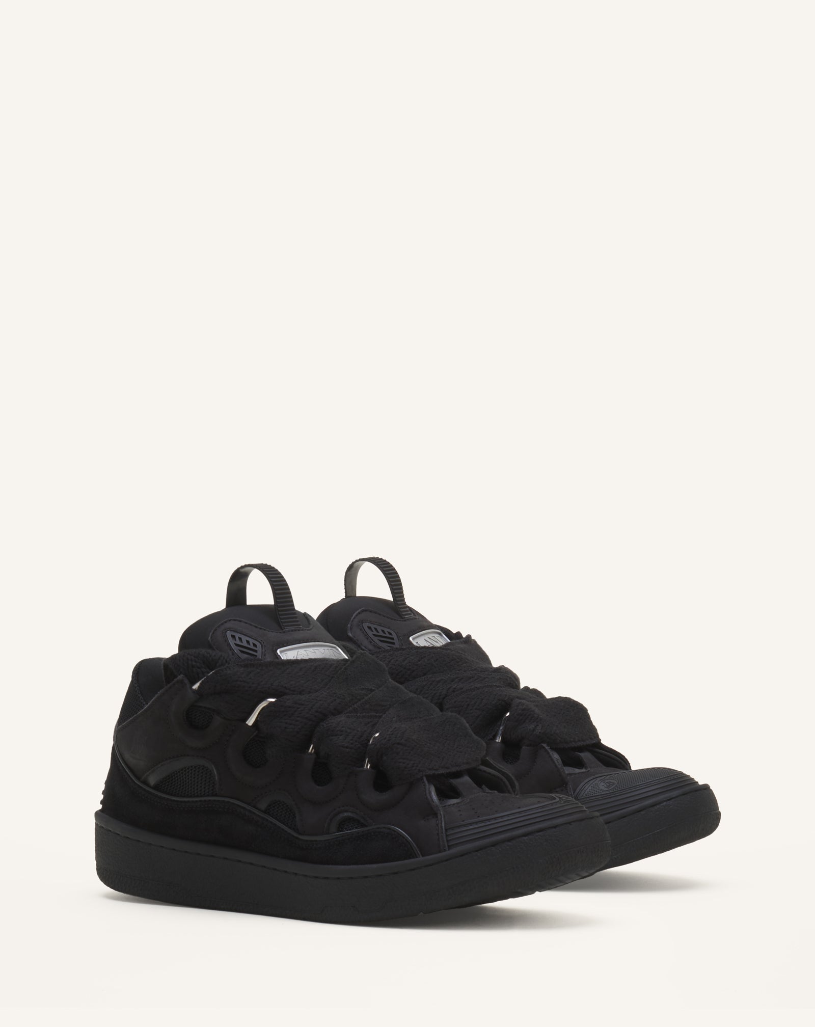 CURB SNEAKERS IN LEATHER - Image 2