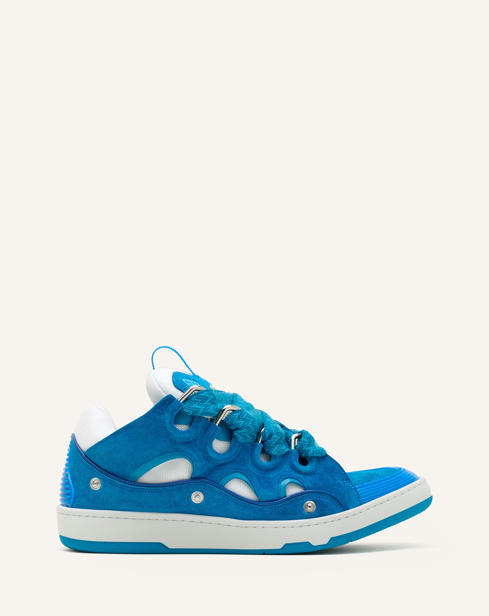 CURB PATCH SNEAKERS IN LEATHER - Image 3