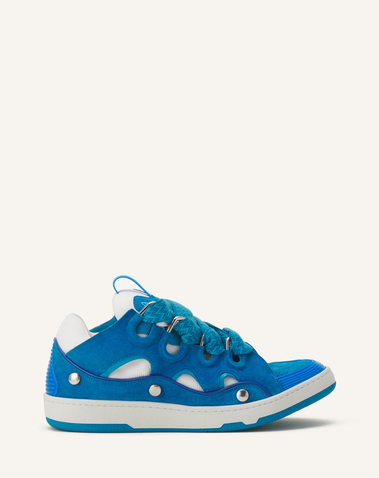 CURB PATCH SNEAKERS IN LEATHER - Image 2