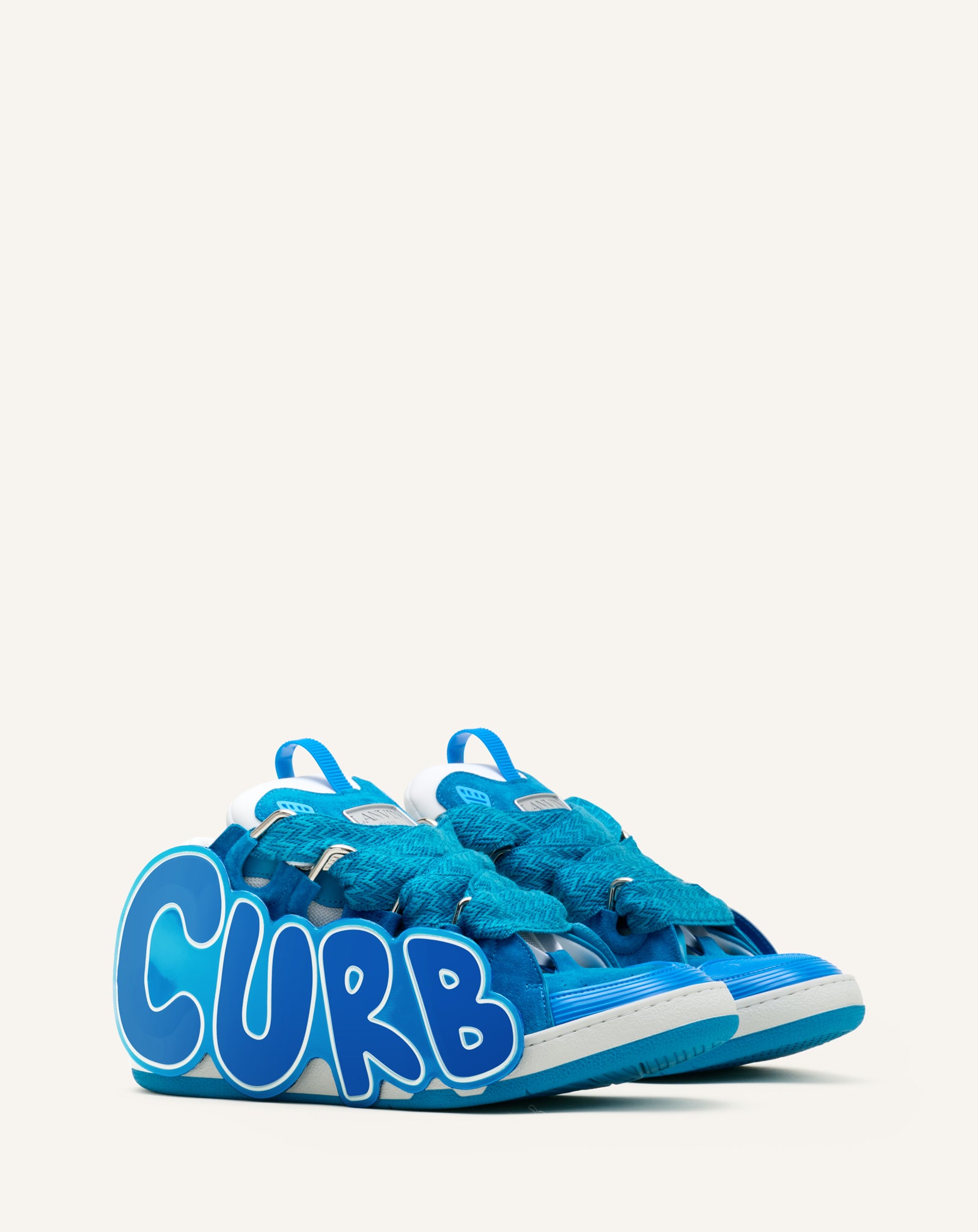 CURB PATCH SNEAKERS IN LEATHER - Image 5