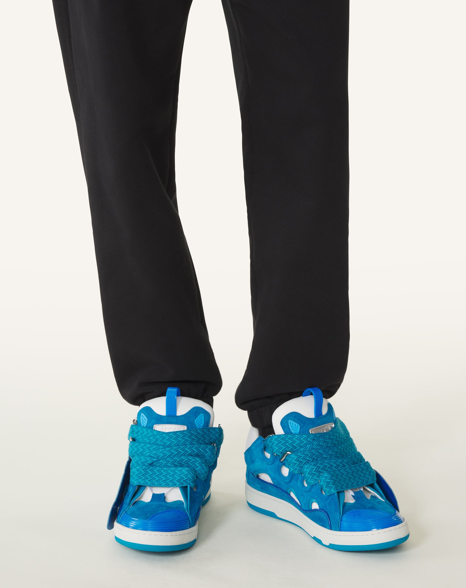 CURB PATCH SNEAKERS IN LEATHER - Image 10