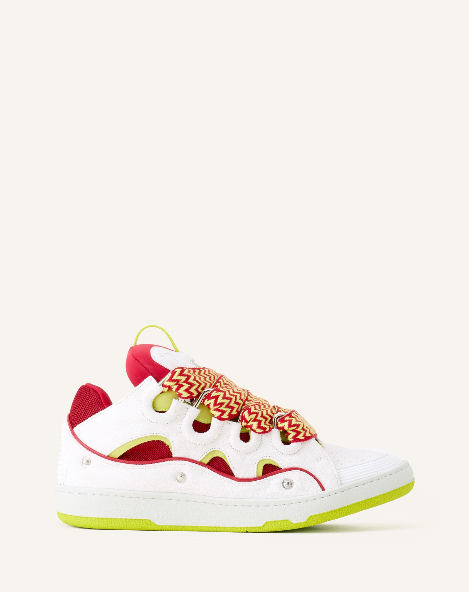 CURB PATCH SNEAKERS IN LEATHER - Image 3