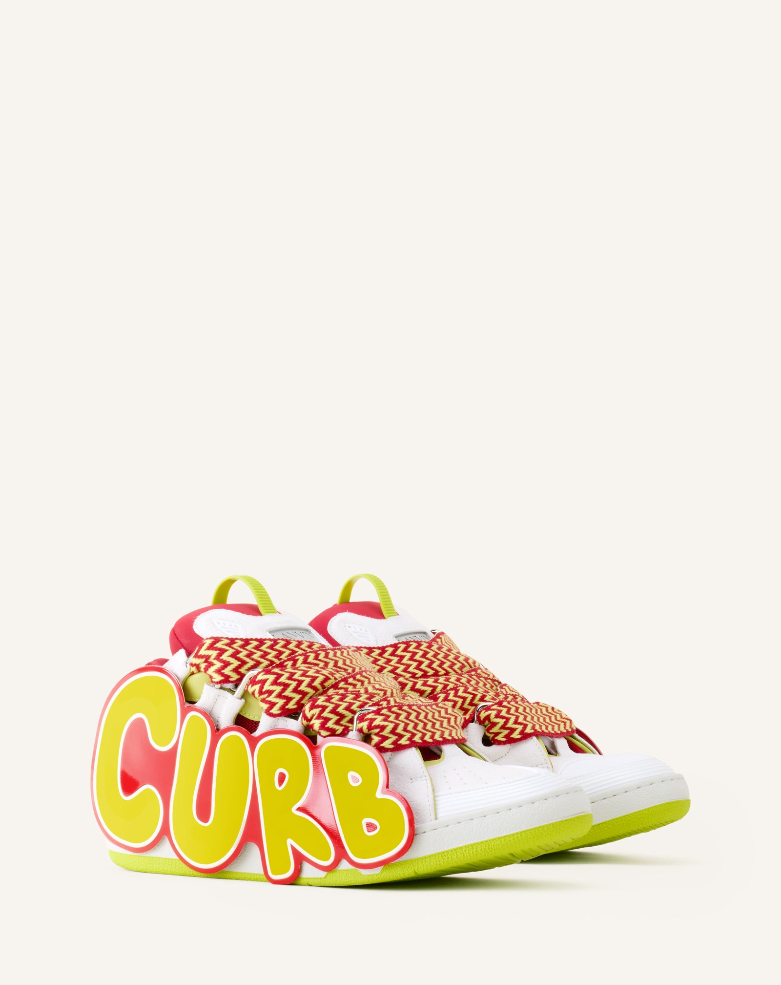 CURB PATCH SNEAKERS IN LEATHER - Image 5