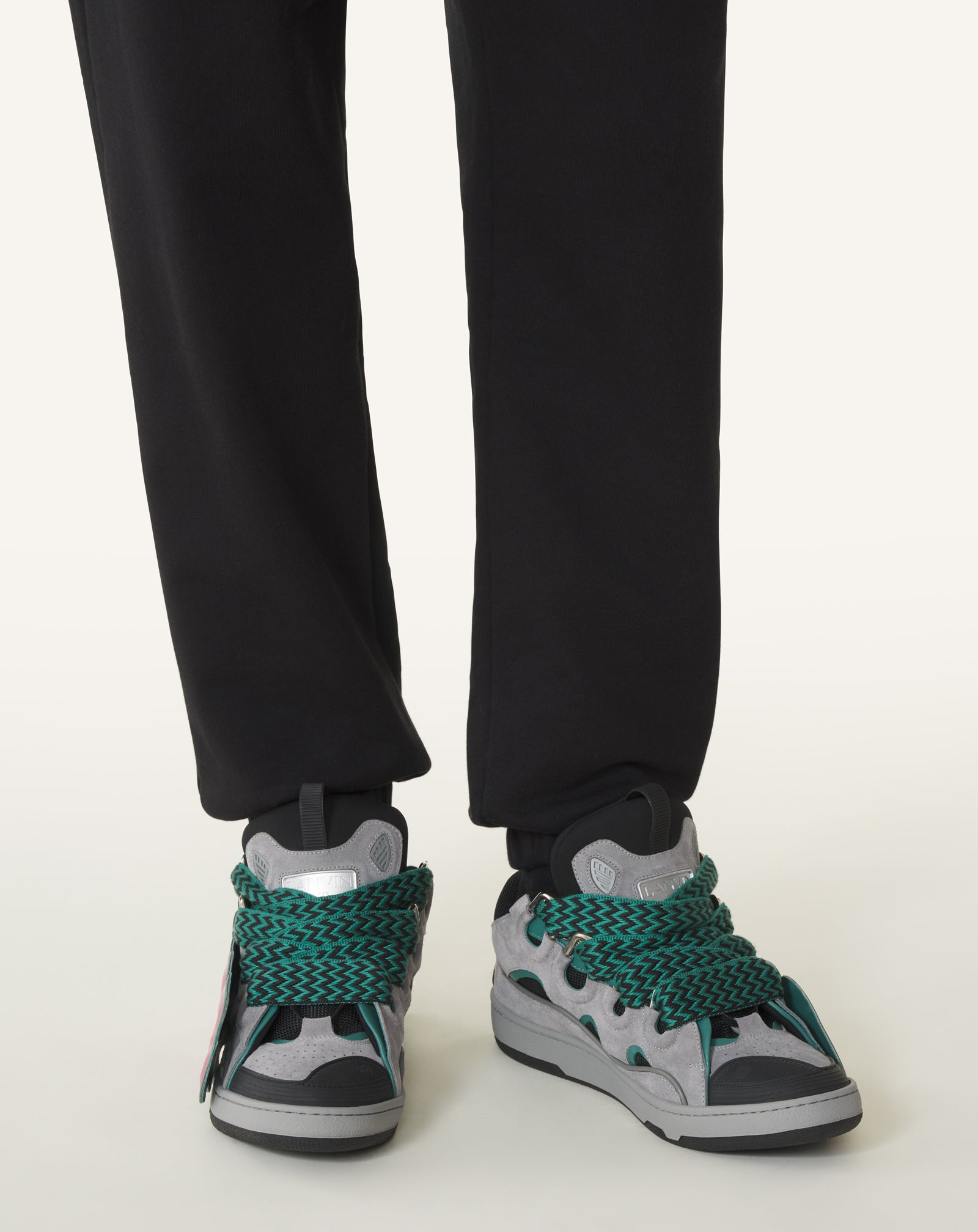 CURB PATCH SNEAKERS IN LEATHER - Image 10