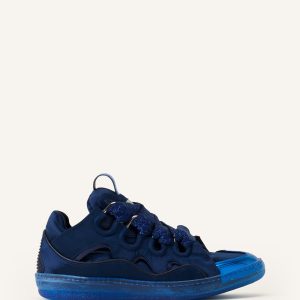 CURB SNEAKERS IN SATIN