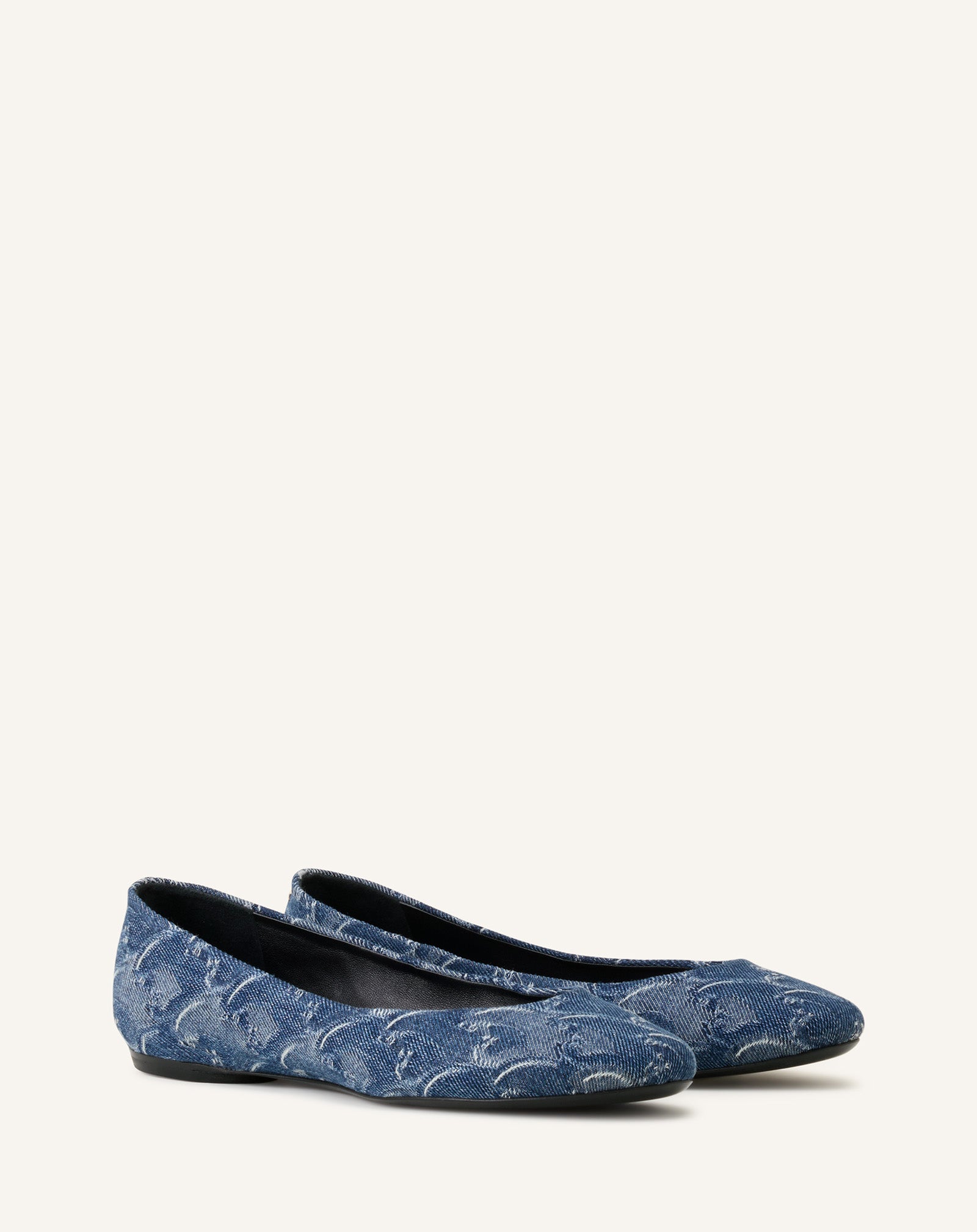 LUNAR YEAR BALLERINA IN DENIM - Image 2