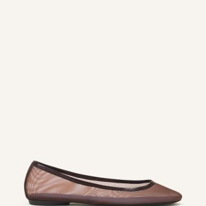 THE BALLERINA FLAT IN MESH
